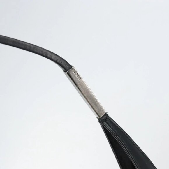 GUCCI Shoulder Bag Leather Black 001 3167 Auth ep11421 - Picture 8 of 16